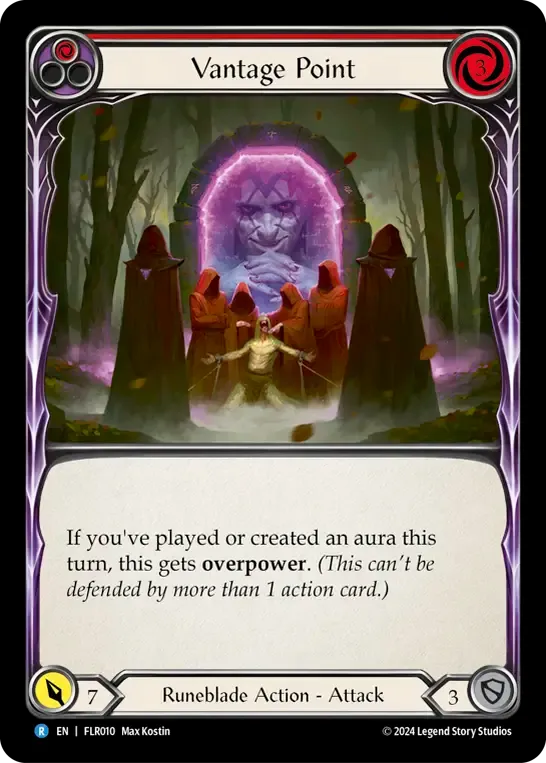 Vantage Point (Red) — Rosetta Blitz Deck - Florian — Flesh and Blood