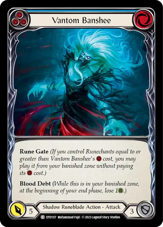 Vantom Banshee (Blue) — Dusk till Dawn — Flesh and Blood