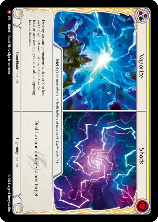 Vaporize // Shock — Rosetta — Flesh and Blood