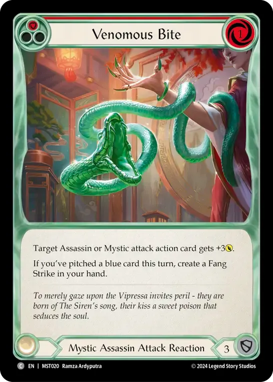 Morsure venimeuse — Part the Mistveil — Flesh and Blood
