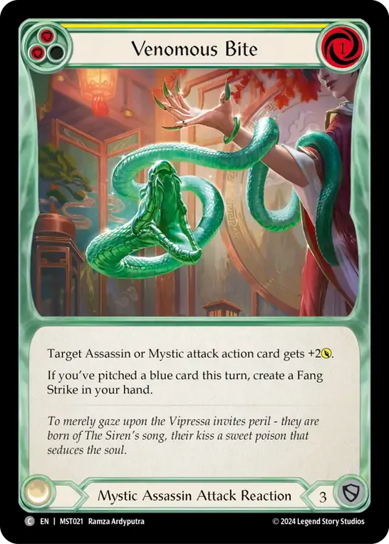 Morsure venimeuse — Part the Mistveil — Flesh and Blood