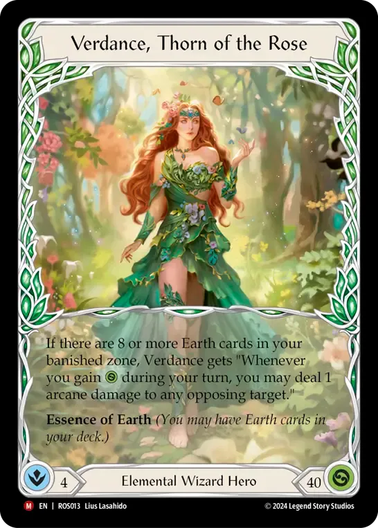 Verdance, Thorn of the Rose — Rosetta — Flesh and Blood