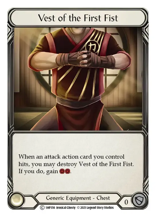 Vest of the First Fist — History Pack 1 — Flesh and Blood