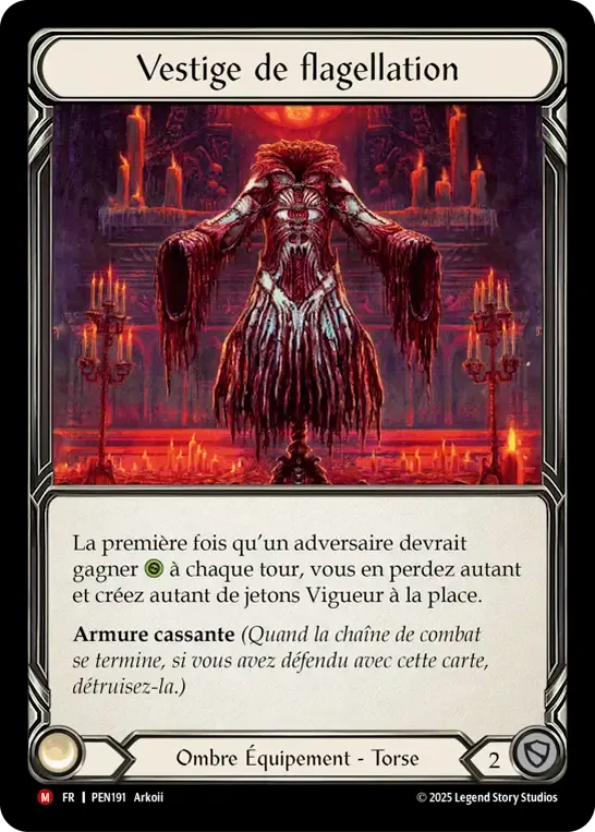 Vestige of Flagellation — Compendium of Rathe — Flesh and Blood