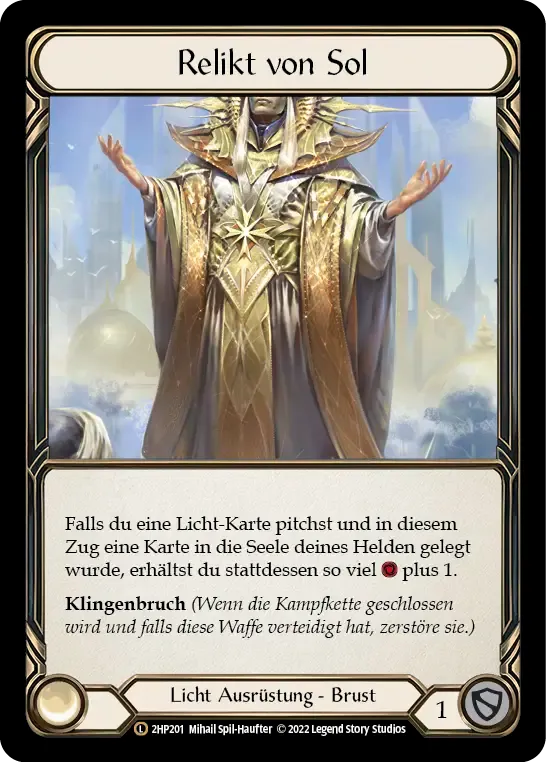 Vestige of Sol — History Pack 2 - Black Label — Flesh and Blood