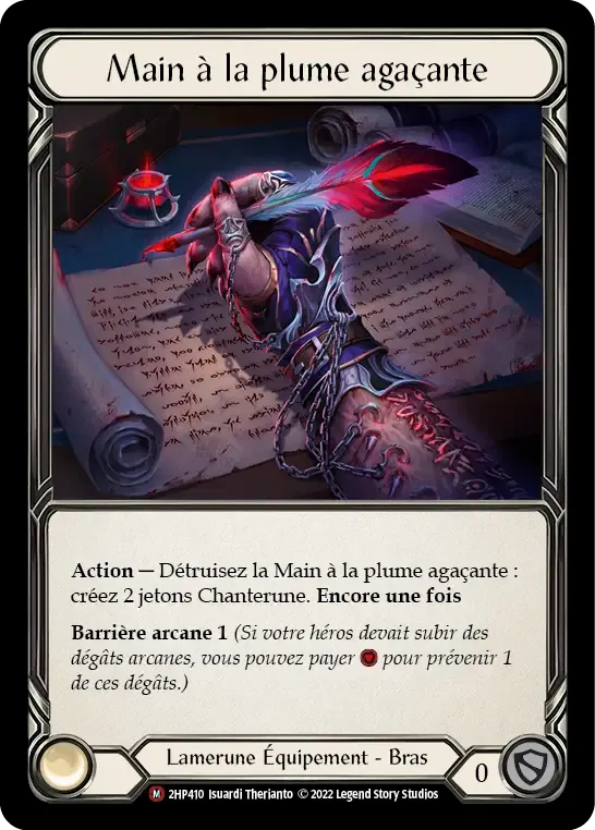 Main à la plume agaçante — History Pack 2 - Black Label — Flesh and Blood