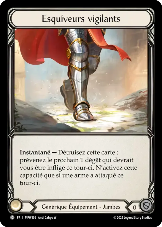 Esquiveurs vigilants — Mastery Pack Warrior — Flesh and Blood