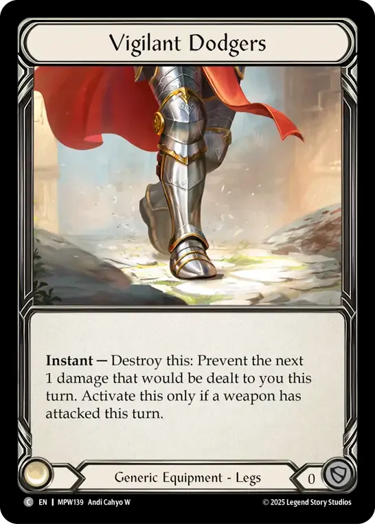 Esquiveurs vigilants — Mastery Pack Warrior — Flesh and Blood