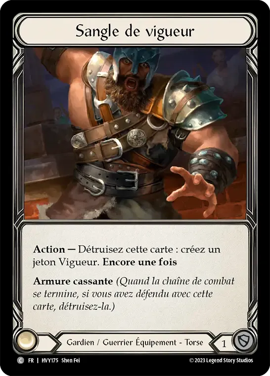 Sangle de vigueur — Heavy Hitters — Flesh and Blood