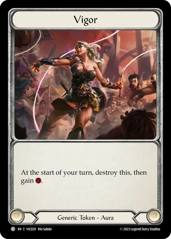 Vigor from Victor - Heavy Hitters Blitz Deck - Flesh and Blood