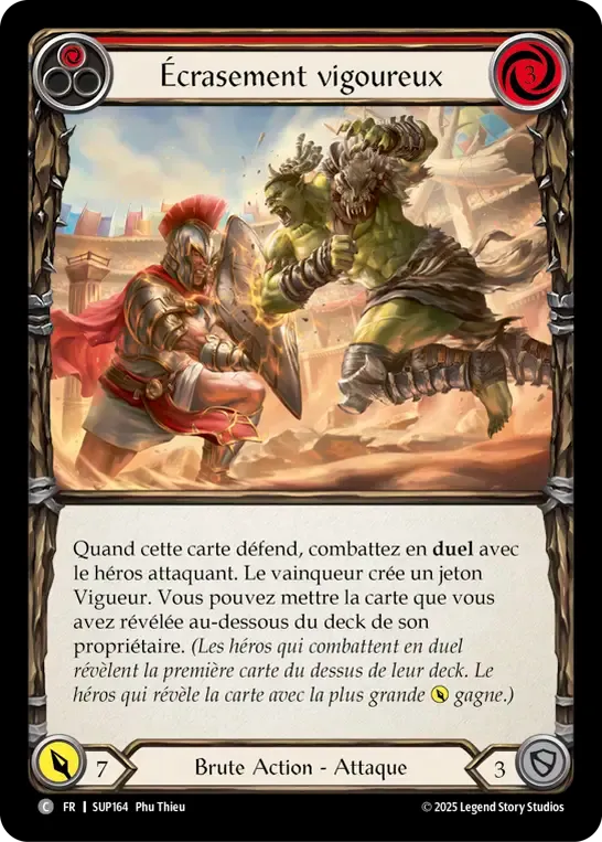 Écrasement vigoureux — Super Slam — Flesh and Blood