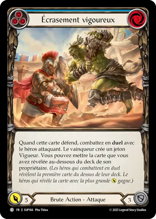 Écrasement vigoureux — Super Slam — Flesh and Blood