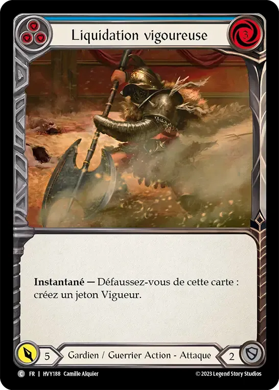 Liquidation vigoureuse from Heavy Hitters - Flesh and Blood