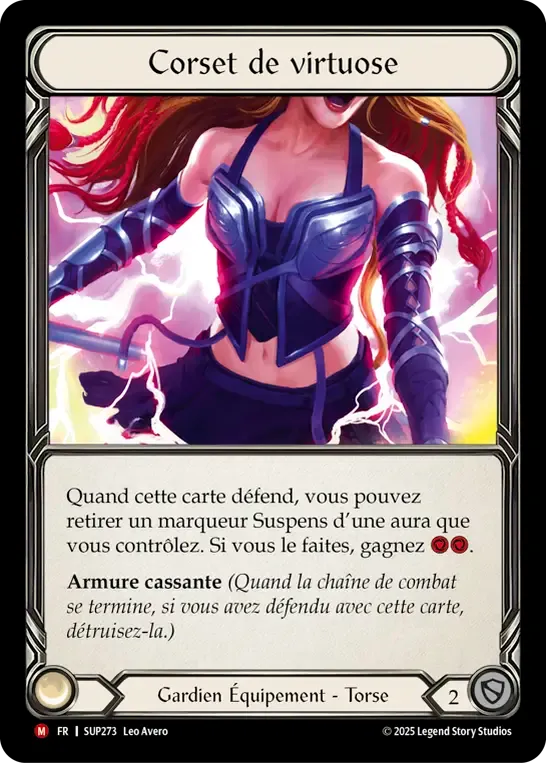 Corset de virtuose — Super Slam — Flesh and Blood