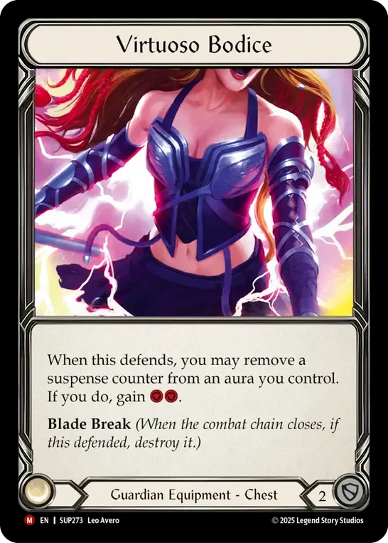 Virtuoso Bodice — Super Slam — Flesh and Blood
