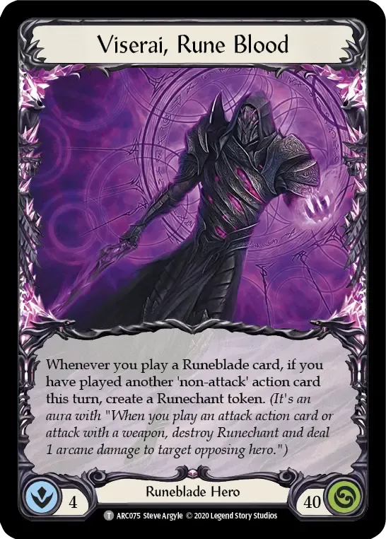 Viserai, Rune Blood from Arcane Rising - Unlimited - Flesh and Blood