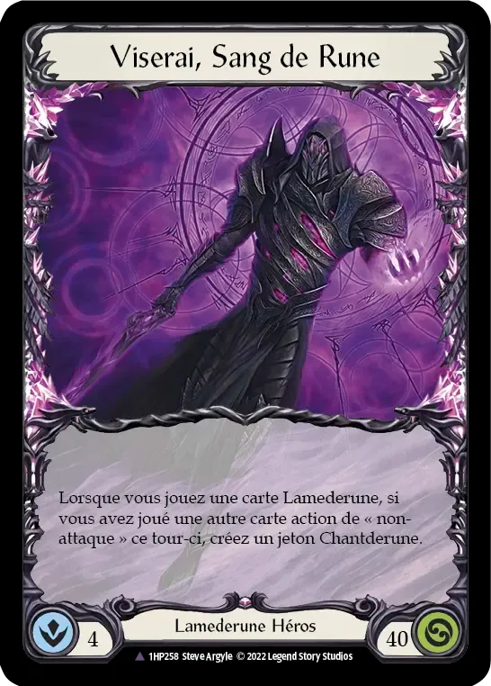 Viserai, Sang de Rune — History Pack 1 - Black Label — Flesh and Blood