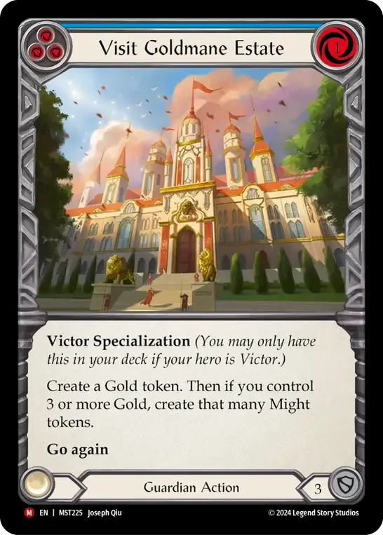 Visit Goldmane Estate — Part the Mistveil — Flesh and Blood