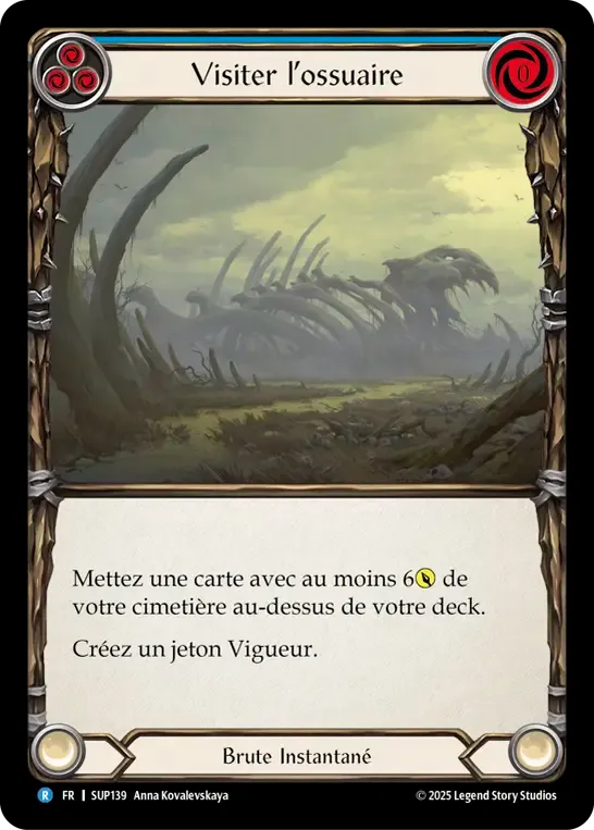 Visiter l’ossuaire — Super Slam — Flesh and Blood