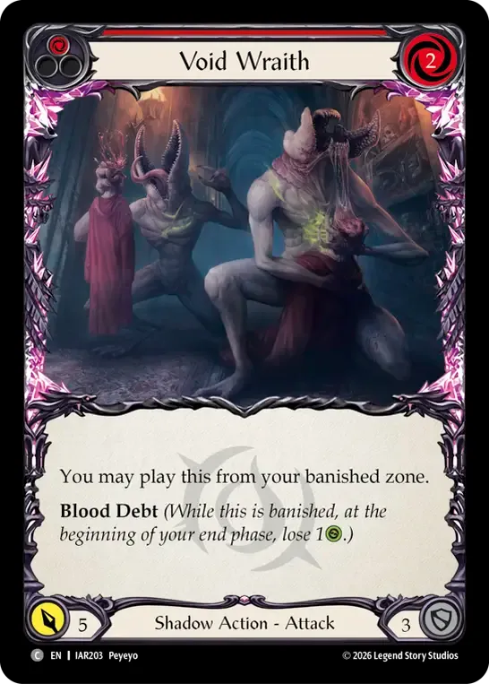 Spectres du néant — Usurp the Shadow Throne — Flesh and Blood