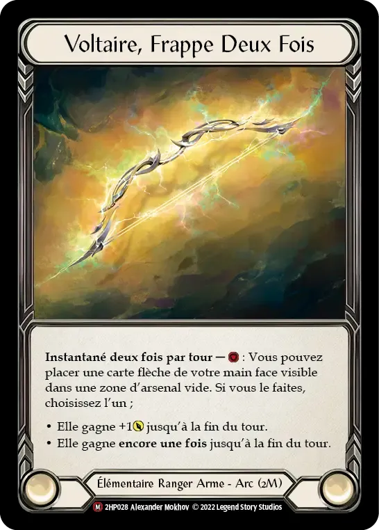 Voltaire, Frappe Deux Fois from History Pack 2 - Black Label - Flesh and Blood