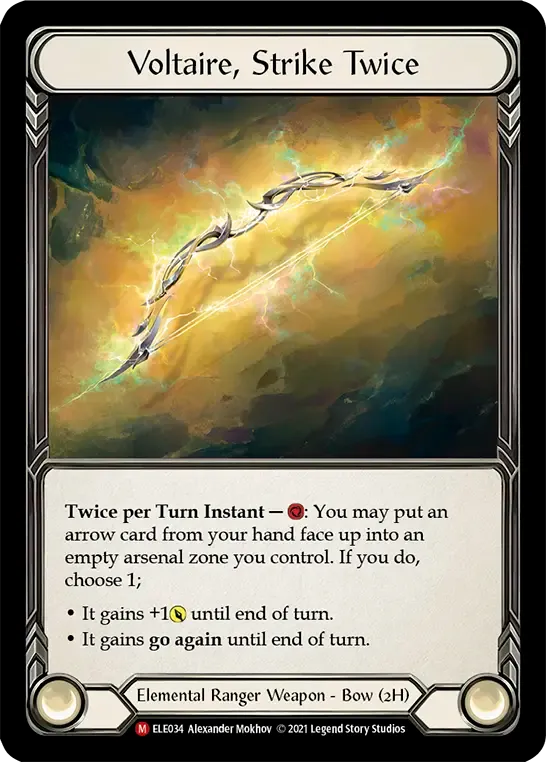 Voltaire, Strike Twice — Tales of Aria — Flesh and Blood