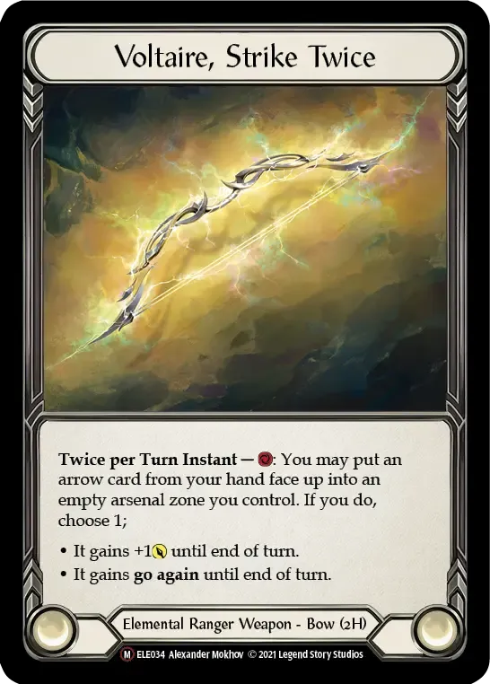 Voltaire, Strike Twice — Tales of Aria - Unlimited — Flesh and Blood