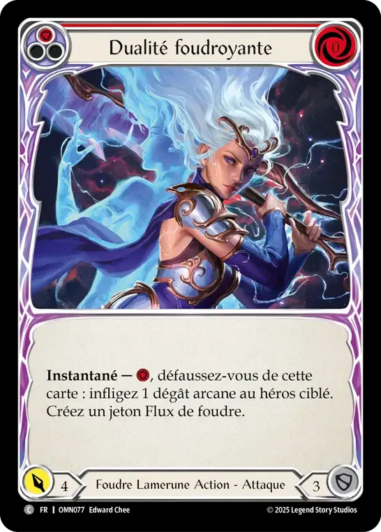 Dualité foudroyante — Omens of the Third Age — Flesh and Blood