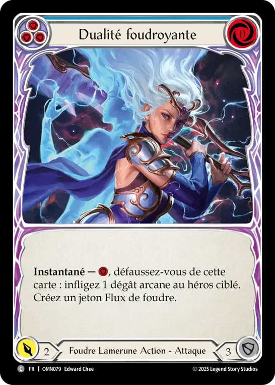 Dualité foudroyante from Omens of the Third Age - Flesh and Blood