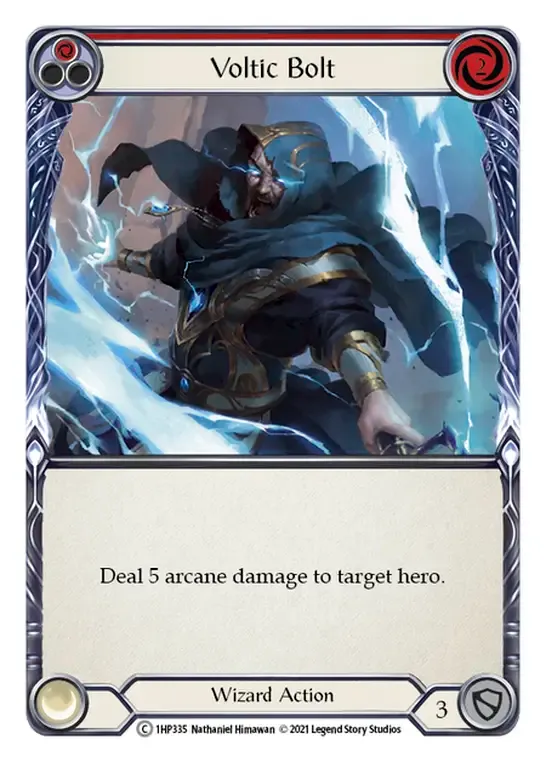 Voltic Bolt (Red) — History Pack 1 — Flesh and Blood