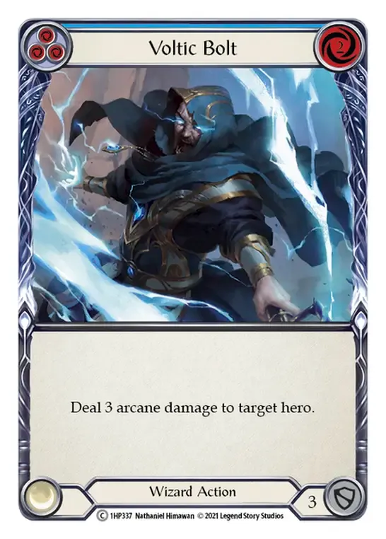 Voltic Bolt (Blue) from History Pack 1 - Flesh and Blood