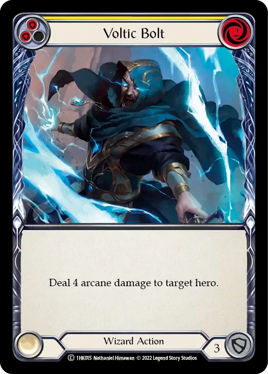 Voltic Bolt (Yellow) — Kano - Blitz Deck — Flesh and Blood