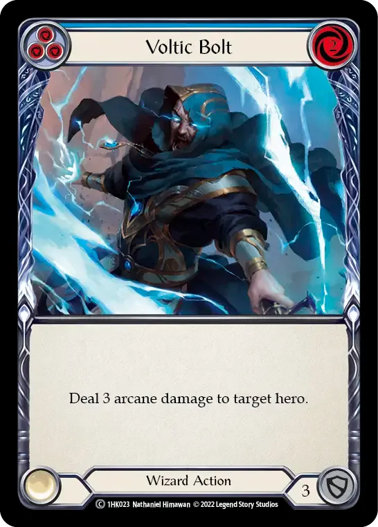 Voltic Bolt (Blue) from Kano - Blitz Deck - Flesh and Blood