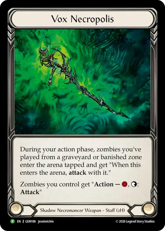 Vox Necropolis — GEM - Pack 6 — Flesh and Blood