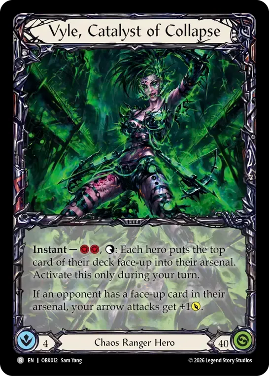 Vyle, Catalyst of Collapse — Outbreak — Flesh and Blood