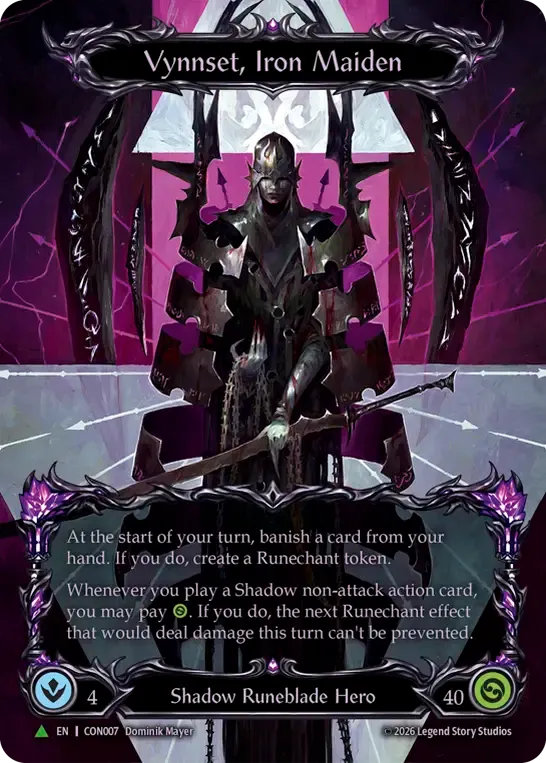 Vynnset, Iron Maiden — Flesh and Blood: Promo Cards — Flesh and Blood