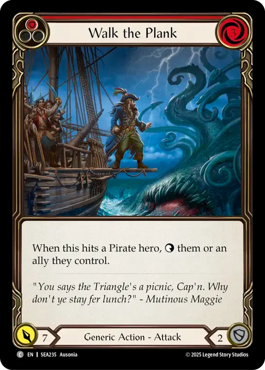 Walk the Plank (Red) — High Seas — Flesh and Blood