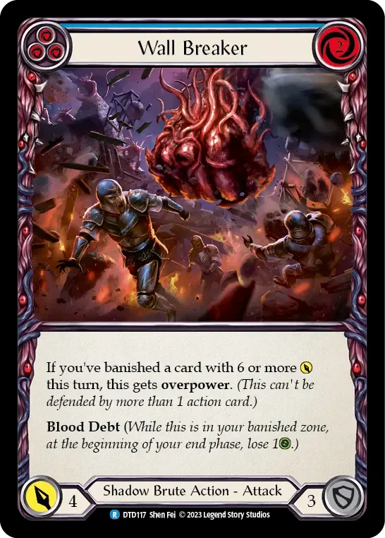 Wall Breaker (Blue) — Dusk till Dawn — Flesh and Blood