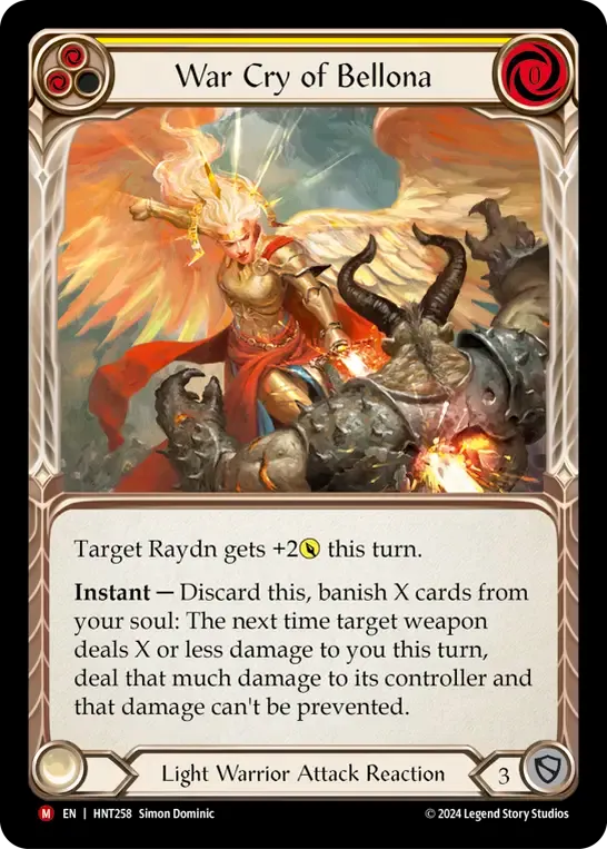 War Cry of Bellona — The Hunted — Flesh and Blood