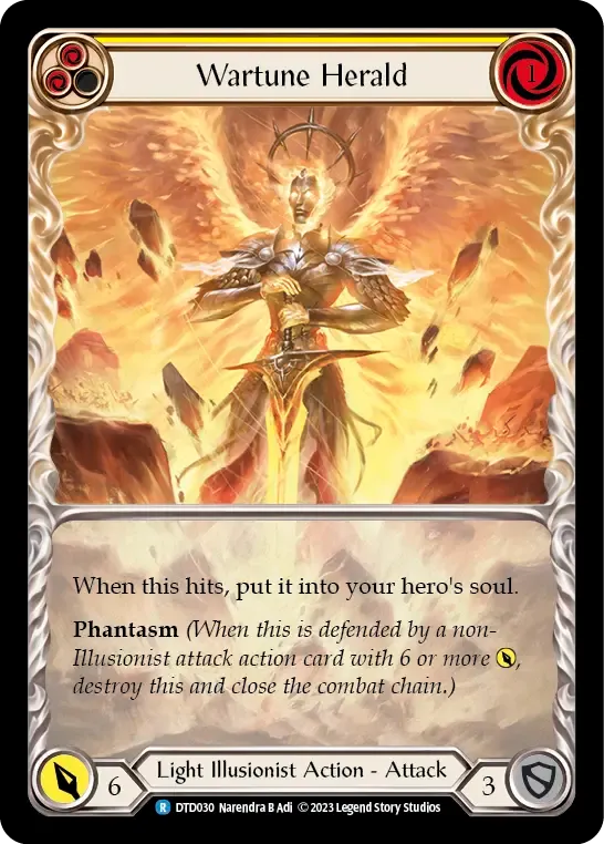 Wartune Herald (Yellow) — Dusk till Dawn — Flesh and Blood