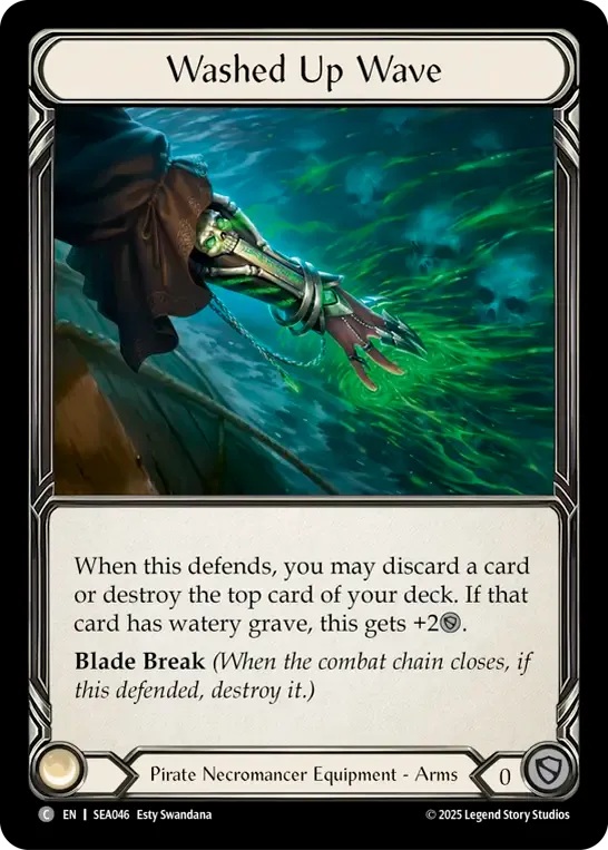 Washed Up Wave — High Seas - Treasure Pack — Flesh and Blood