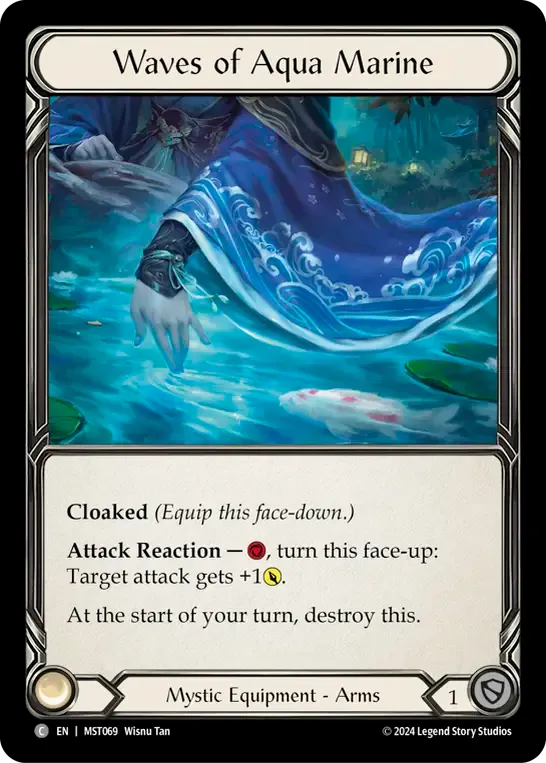 Waves of Aqua Marine — Part the Mistveil — Flesh and Blood
