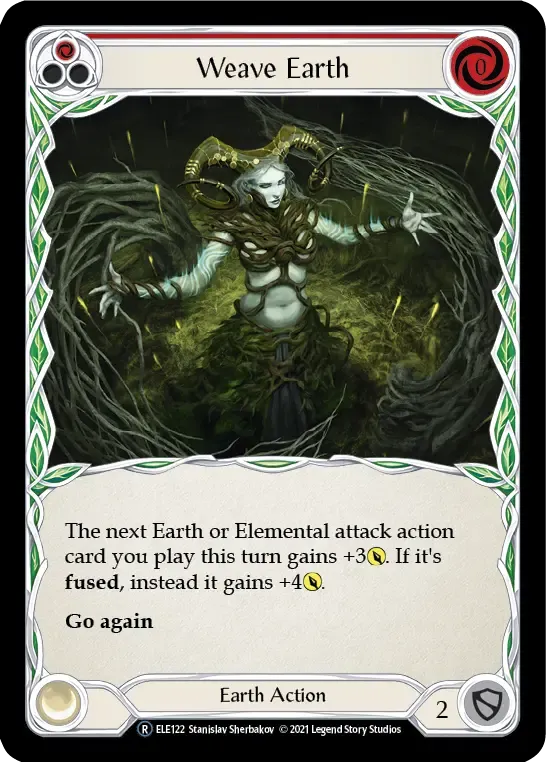 Weave Earth (Red) — Tales of Aria - Unlimited — Flesh and Blood