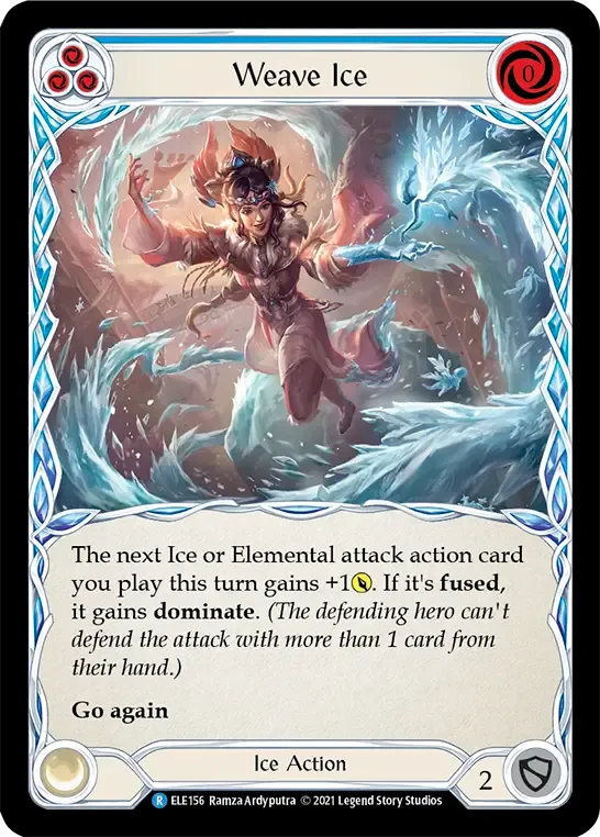 Weave Ice (Blue) — Tales of Aria — Flesh and Blood