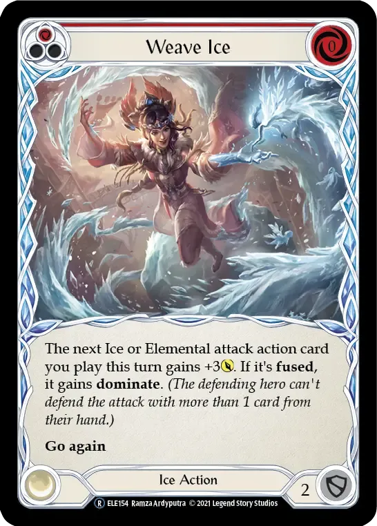 Weave Ice (Red) — Tales of Aria - Unlimited — Flesh and Blood