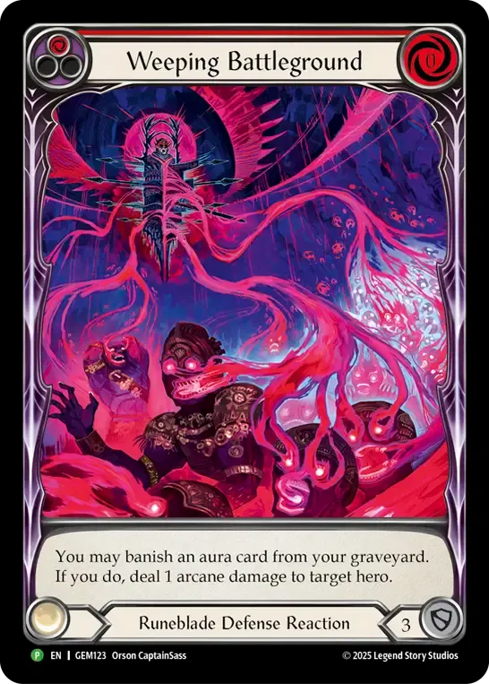 Weeping Battleground — Flesh and Blood: Promo Cards — Flesh and Blood