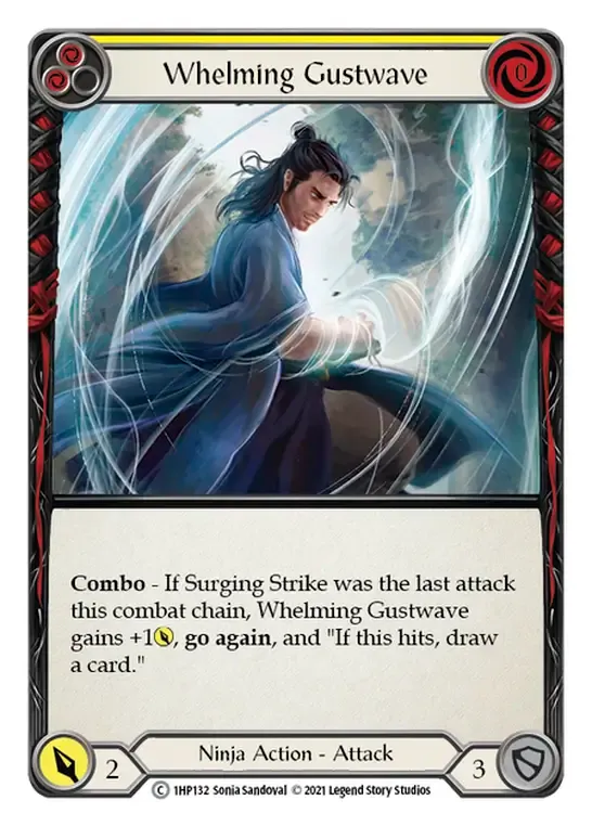 Whelming Gustwave (Yellow) — History Pack 1 — Flesh and Blood
