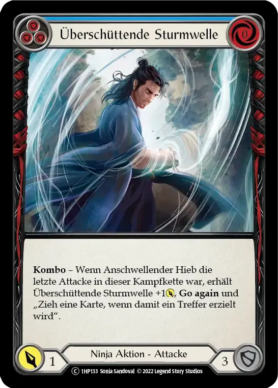 Whelming Gustwave (Blue) — History Pack 1 - Black Label — Flesh and Blood