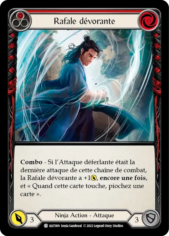 Rafale dévorante — Katsu - Blitz Deck — Flesh and Blood