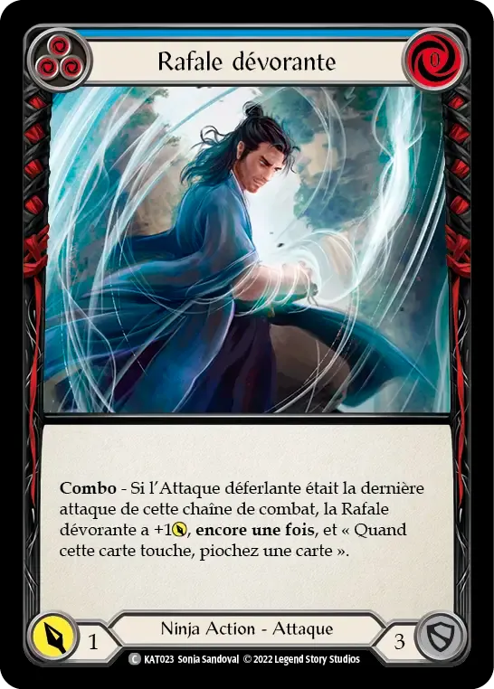 Rafale dévorante — Katsu - Blitz Deck — Flesh and Blood
